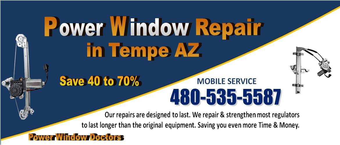 Power Window Repair in Tempe Arizona