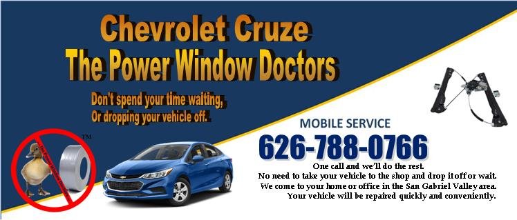 chevrolet cruze power window regulator repair